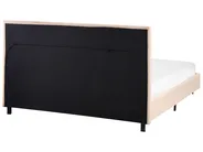Bed Boucle ALBI 120 x 200 cm (EU Small Double) Beige_1060907