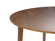 Dining Table WAIPORI Dark Oak 140 cm 140 cm_1020046