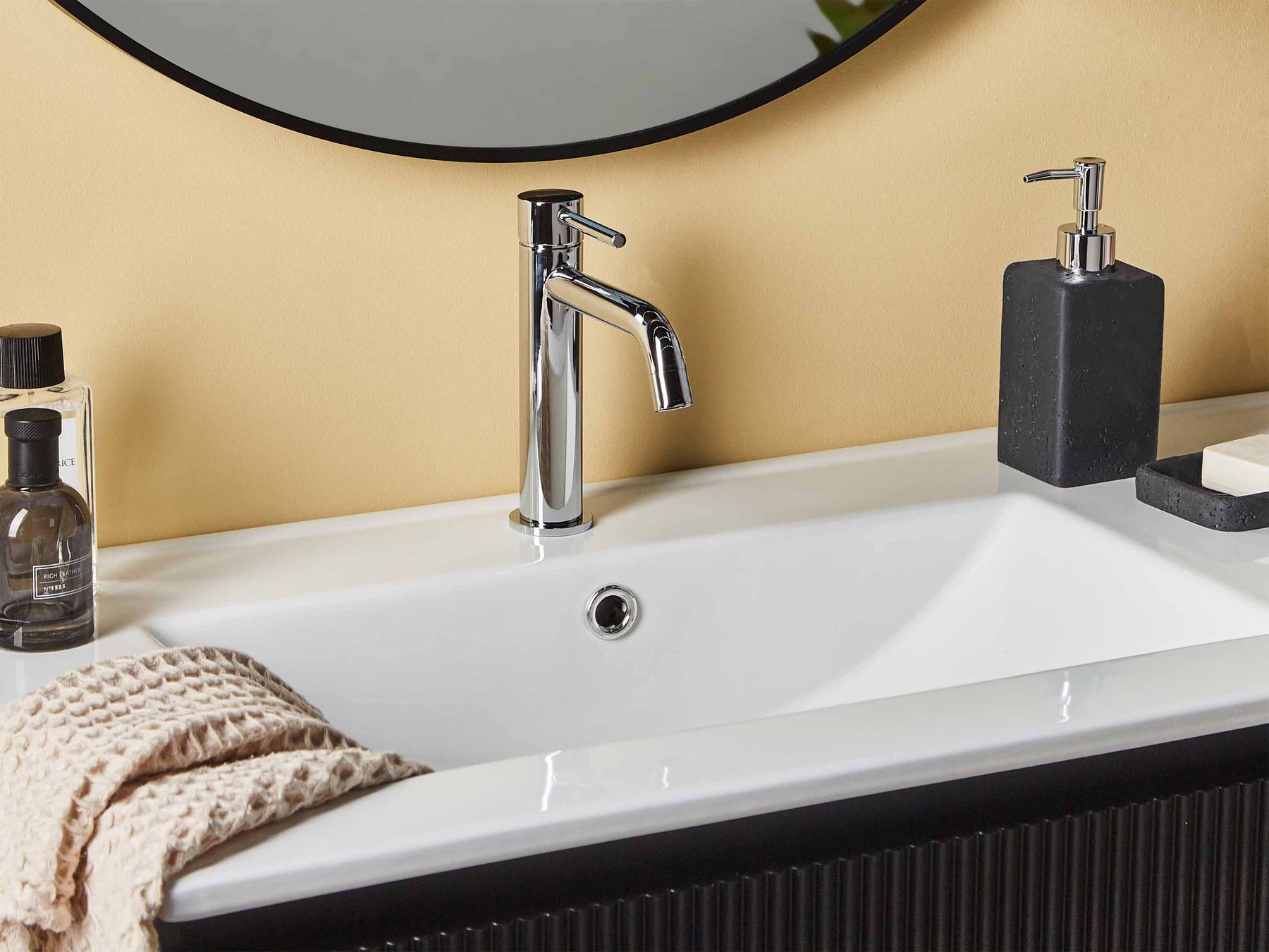 Bateria umywalkowa srebrna SALINAS_998712