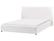 Bed Velvet LAVAUR 160 x 200 cm (EU King Size) Off-White_985286