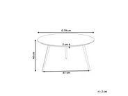 Coffee Table EFFIE White Marble_851388