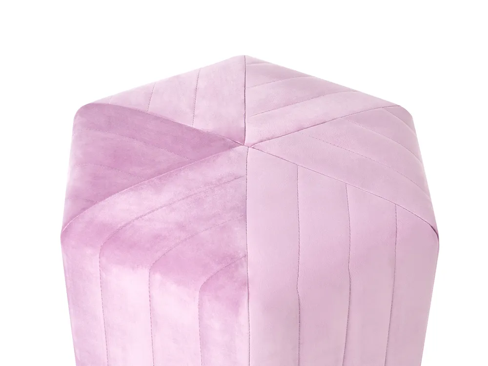 Puf MURIETTA Welur Jasnofioletowy_1027001