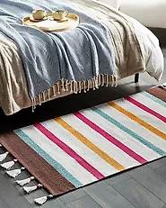 Tappeto HISARLI Multicolore 80 x 150 cm Cotone_1179061