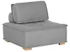 Sillón modular TIBRO Tela Gris