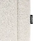 Bett mit Stauraum ohne Kopfteil DINAN Bouclé Cremeweiß 120 x 200 cm_1188207