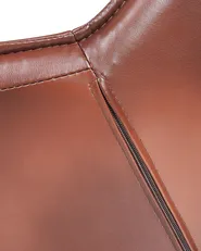 Desk Chair NEWDALE Faux Leather Dark Brown_854763