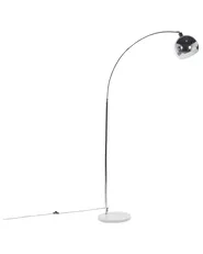 Floor Lamp PAROO Metal Silver_822246