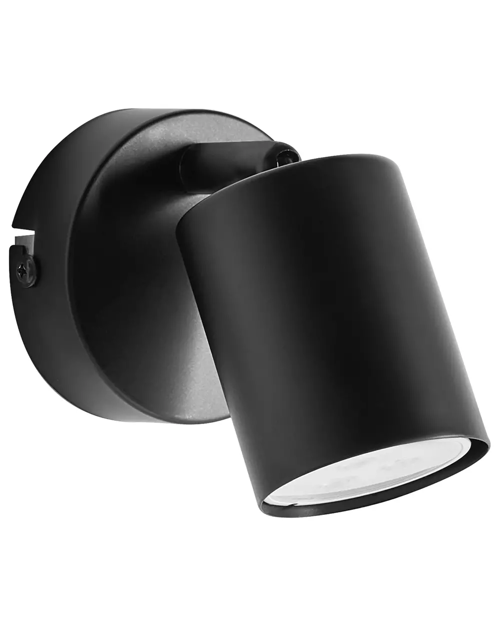 Set di 2 lampade da parete NYANDO Metallo Nero_1028817