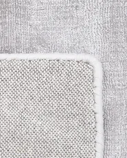 Rug GESI II Light Grey 80 x 150 cm Viscose_762301