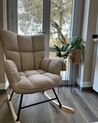 Rocking Chair Beige OULU_920225