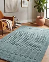 Rug SIRNAK Mint Green 160 x 230 cm Cotton