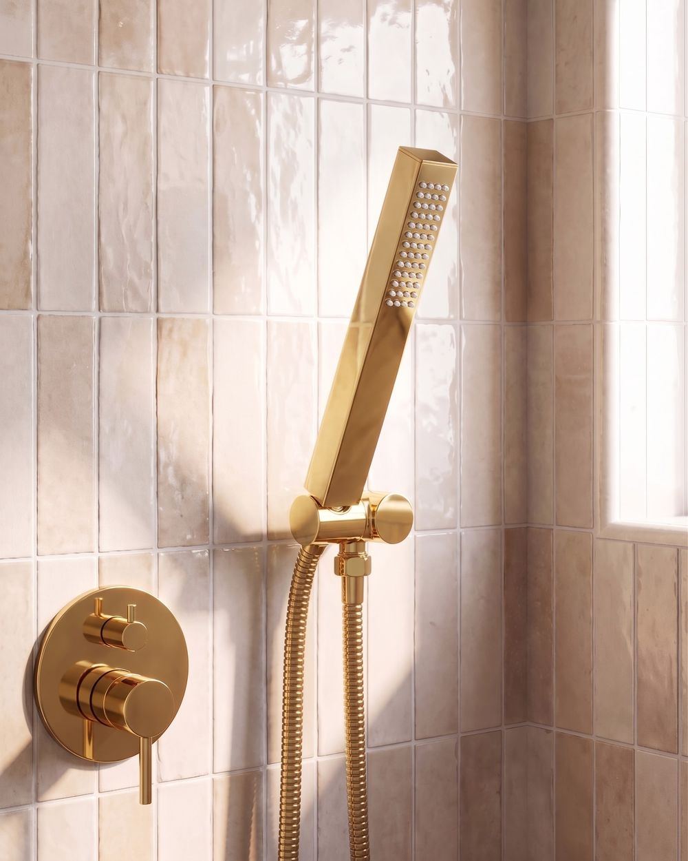 Cabeça de chuveiro YARARI Latão Dourado