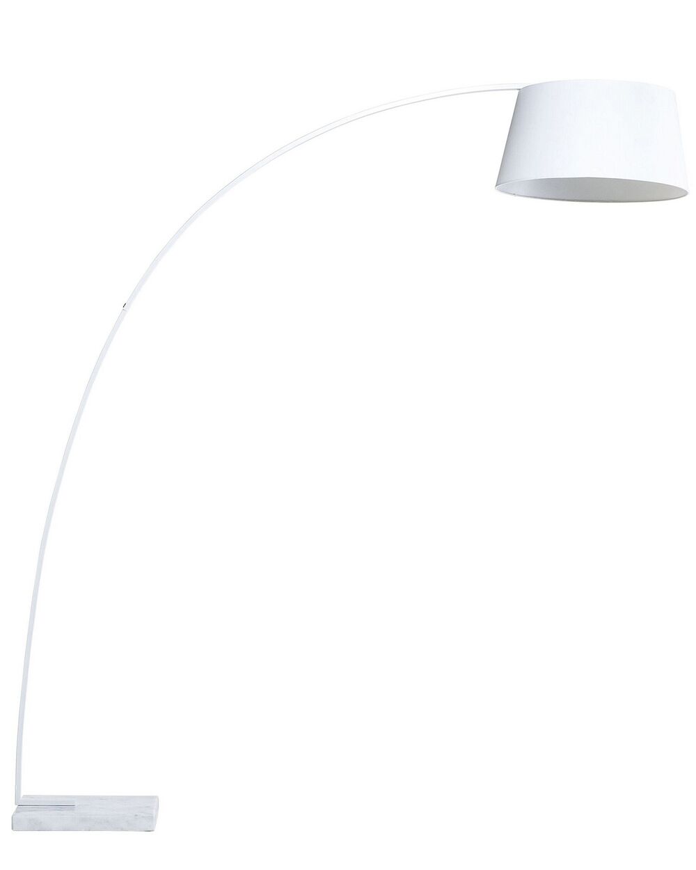 Lampada da pavimento BENUE Metallo Bianco