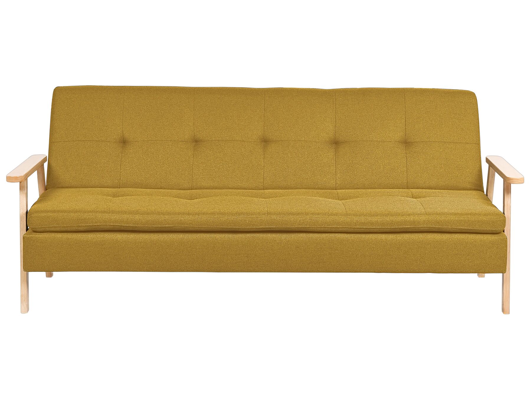 Sárga kárpitozott kanapéágy TJORN_902873