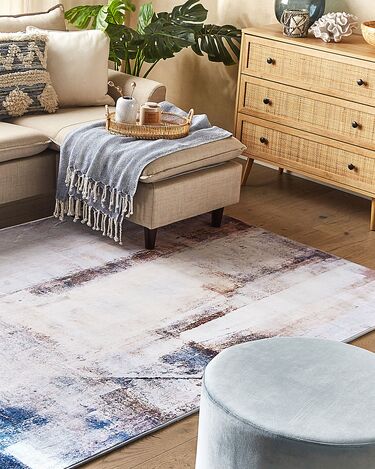 Area Rug 140 x 200 cm Beige TRABZON