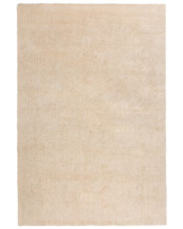 Tappeto shaggy beige chiaro 200 x 300 cm DEMRE