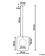 Pendant Lamp MAVONE Metal Black_782364