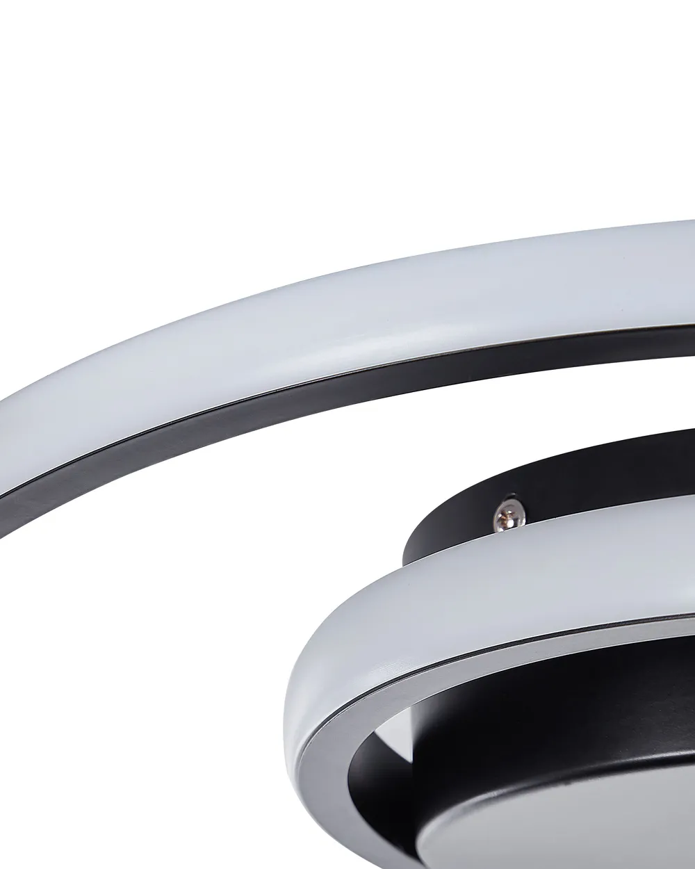 LED Ceiling Lamp NARYN Metal Black_815565