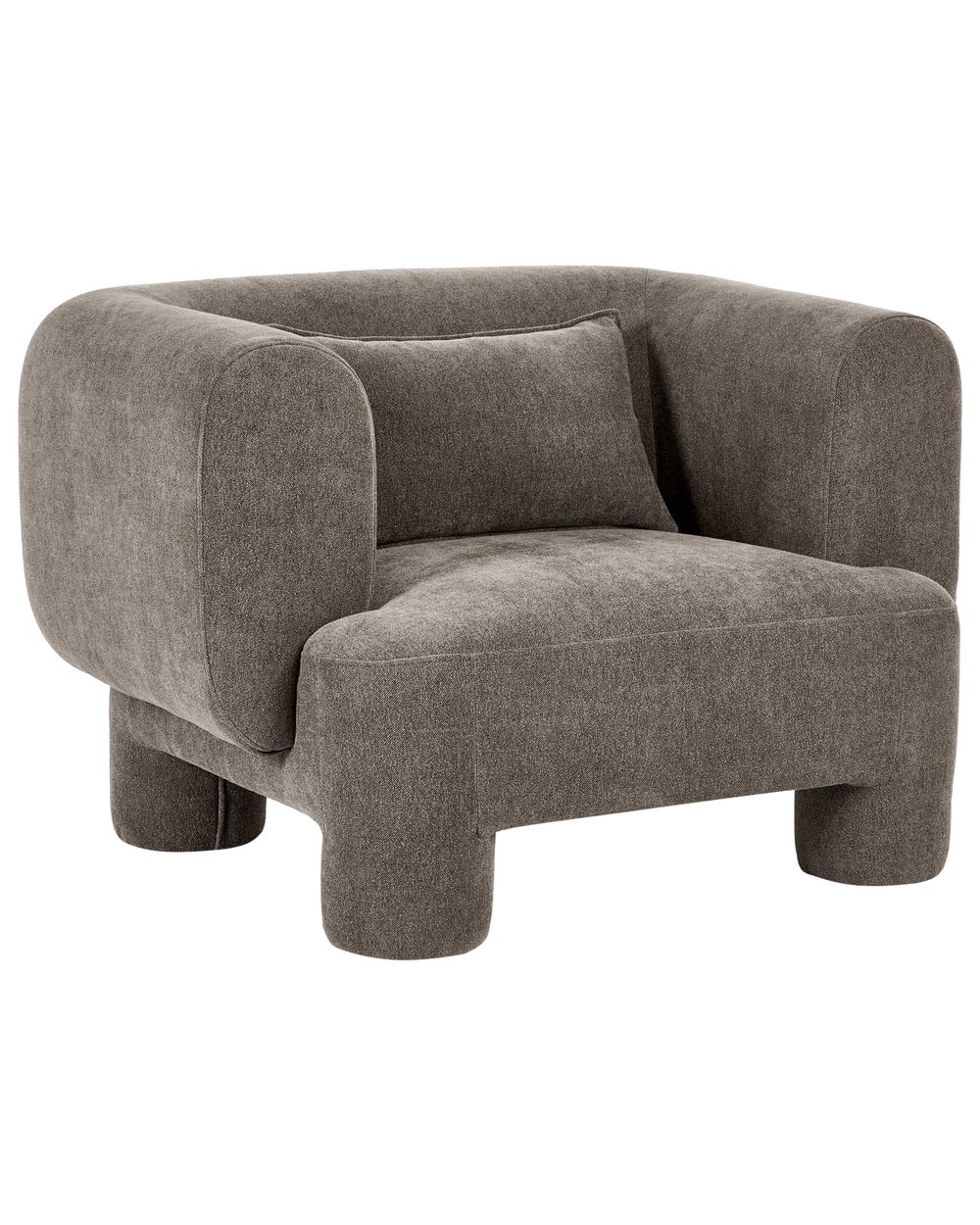 Armchair HOGBO Fabric Brown