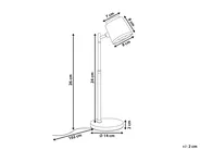 LED Desk Lamp LIBRA with Dimmer White_1018988