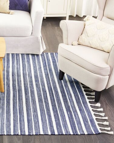 Area Rug 140 x 200 cm Blue BADEMLI