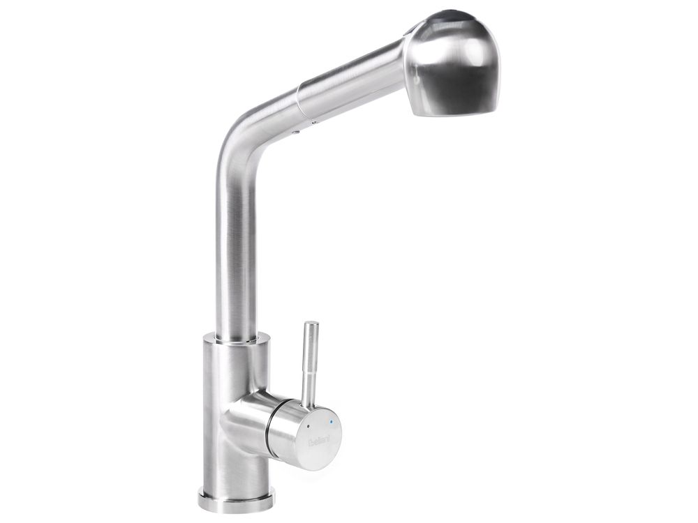 Kitchen Pull Out Tap WICHABAI Silver
