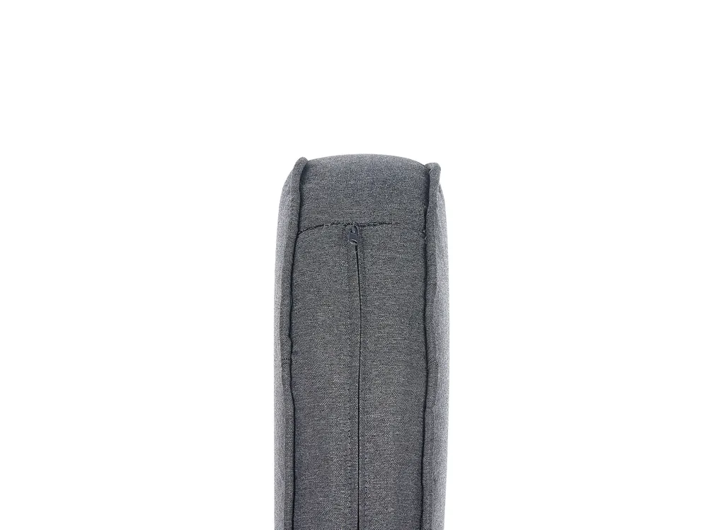 Ławka ogrodowa z poduchą PRATELLO 122 cm Technorattan Naturalny_856987