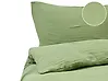Dekbedovertrekset SUMNER 220 x 240 cm Katoen mousseline Groen