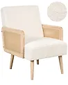 Armchair HOJBY Boucle Off-White