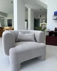 Fauteuil HOGBO Tissu Beige_1167940