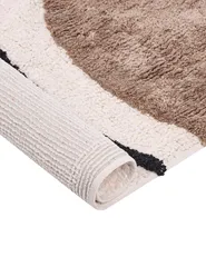 Tappeto BOLAT Beige 140 x 200 cm Cotone_1004864