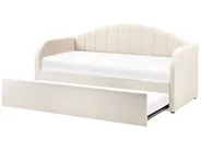 Trundle Bed Boucle EYBURIE 90 x 200 cm (EU Single) Light Beige_907122