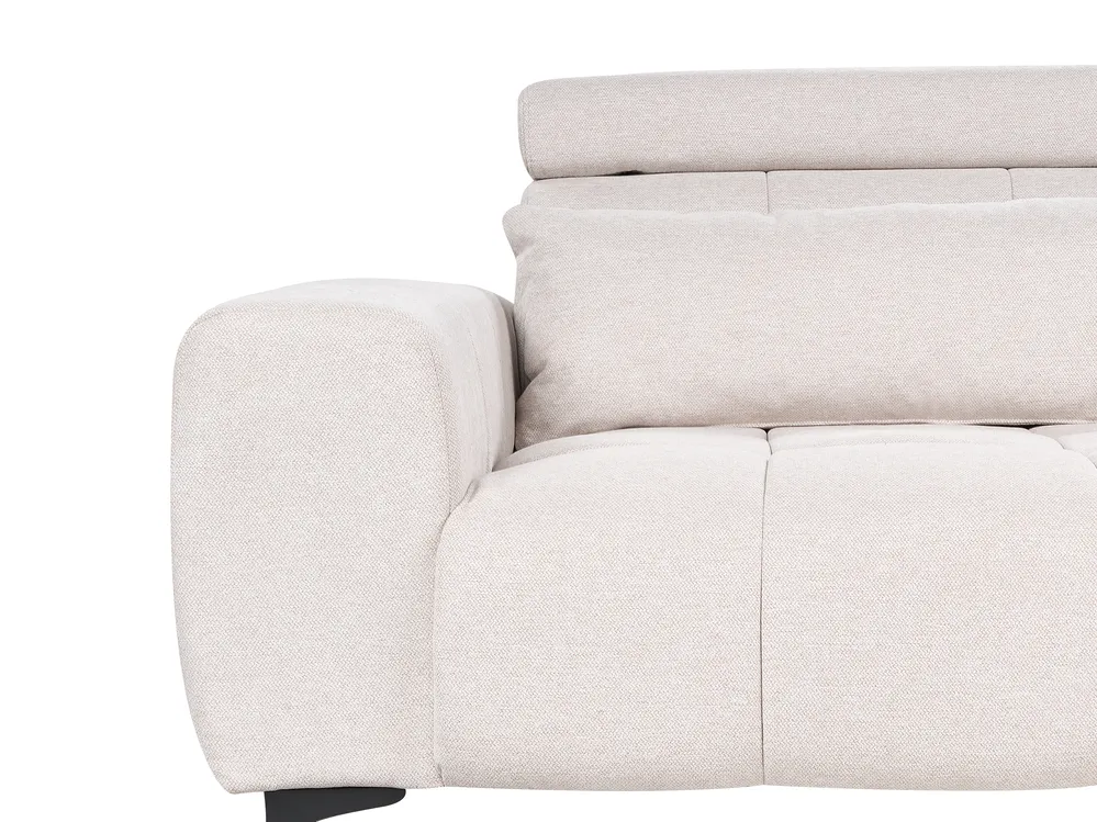 Sofa 2 Seater VEGAMO Fabric Light Beige_924895