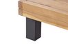 Set da giardino 5 posti legno d'acacia certificato grigio FRAZZANO_932989