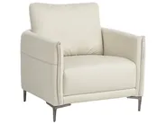 Set da salotto 6 posti CILENS Tessuto Beige chiaro_1117291
