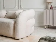 Divano 2 posti EGEDAAL Bouclé Bianco_1053458