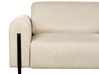 3 Seater Fabric Sofa Beige ASKIM_917495