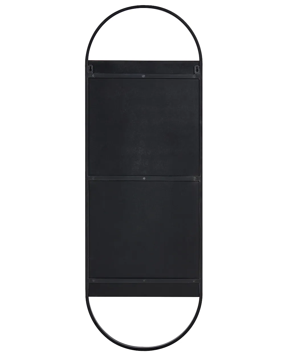 Wall Mirror VALLERY 40 cm 120 cm Metal Black_915548
