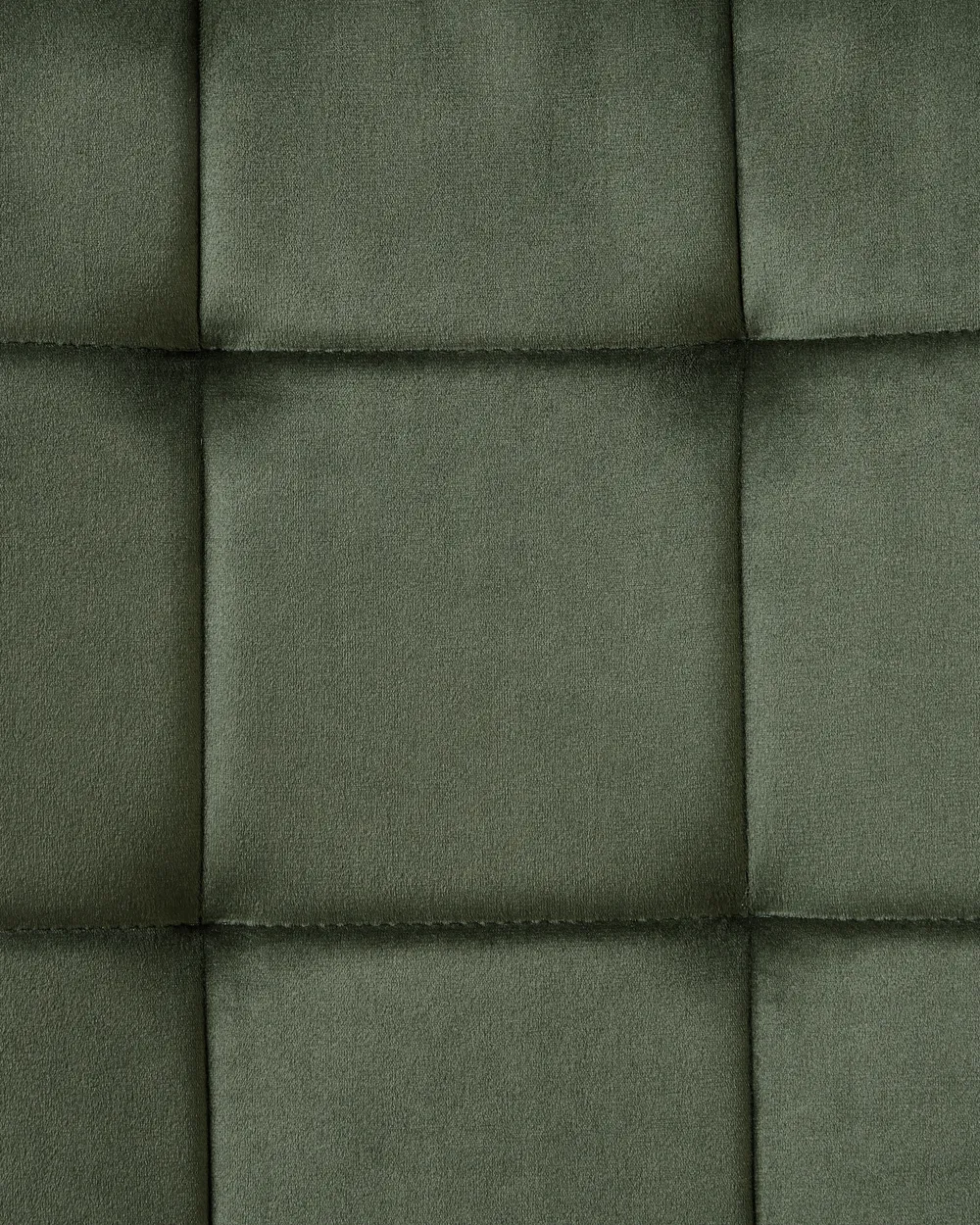 Set di 4 sedie da pranzo POWELL Velluto Verde oliva_966735