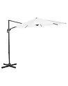 Parasol ogrodowy na wysięgniku 294 cm SAVONA Złamana biel