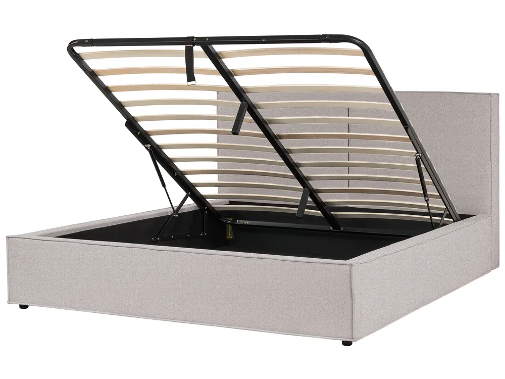 Letto Matrimoniale Imbottito Tessuto Con Contenitore Letto Matrimoniale Imbottito Tessuto Con Contenitore