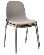 Set of 2 Conference Chairs DORR Taupe_990013