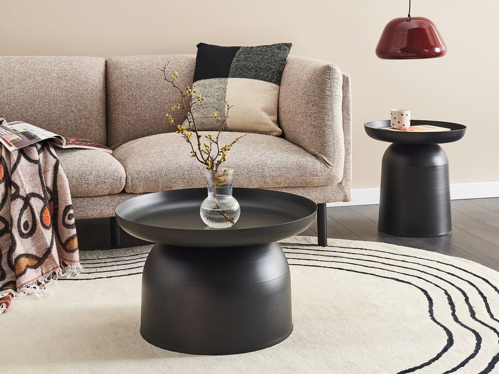 Coffee Table TORRENS Metal Black