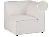 Corner Seat LEMVIG Corduroy Beige Right Hand