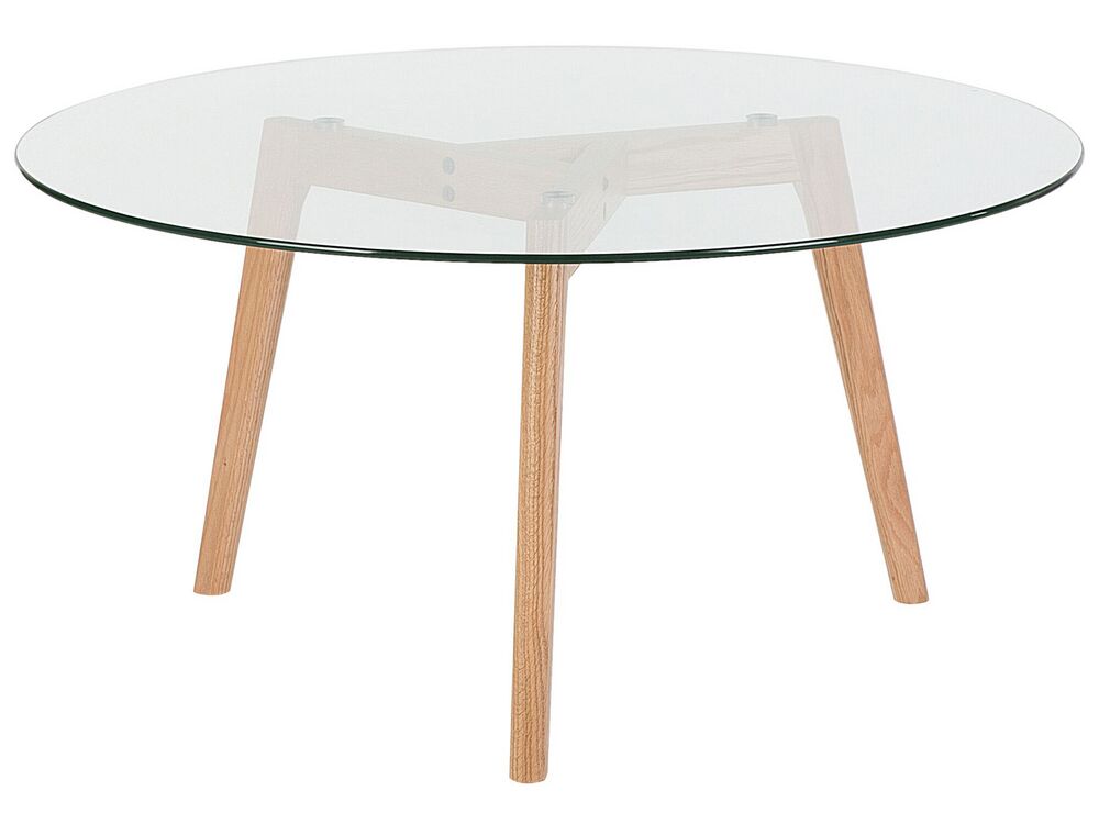Coffee Table MINNESOTA Glass Transparent