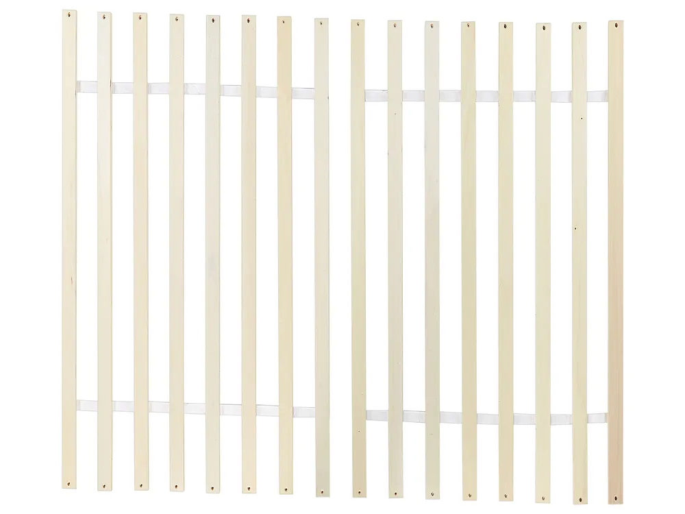 Bed Pine Wood ECHALLON 120 x 200 cm (EU Small Double) Light Brown_1113444
