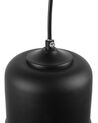 Čierna stropná lampa PURUS_680400