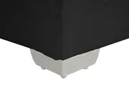 Divan Bed Fabric ADMIRAL 180 x 200 cm (EU Super King) Black_718283
