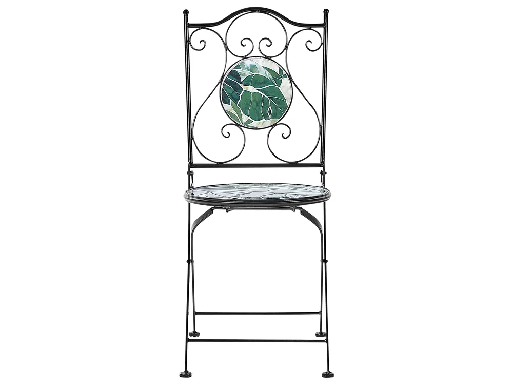 Set bistrot Pieghevole COZZANA Metallo Nero_919823