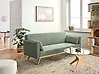 Sofa Bed ASAA Fabric Light Green